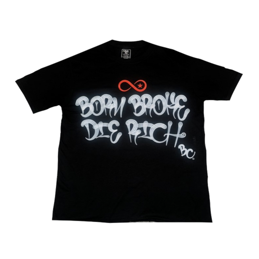 BC x R&R Black T-shirt
