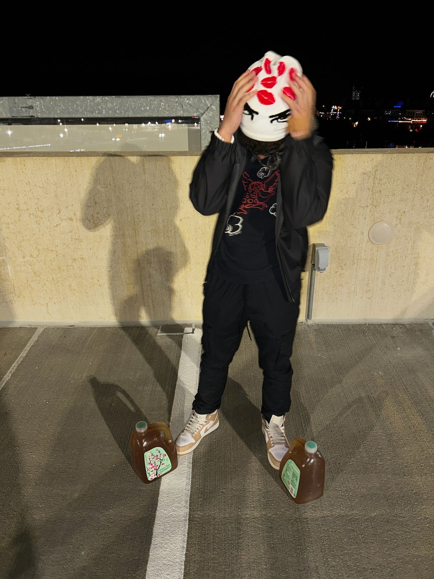 White Kiss Beanie