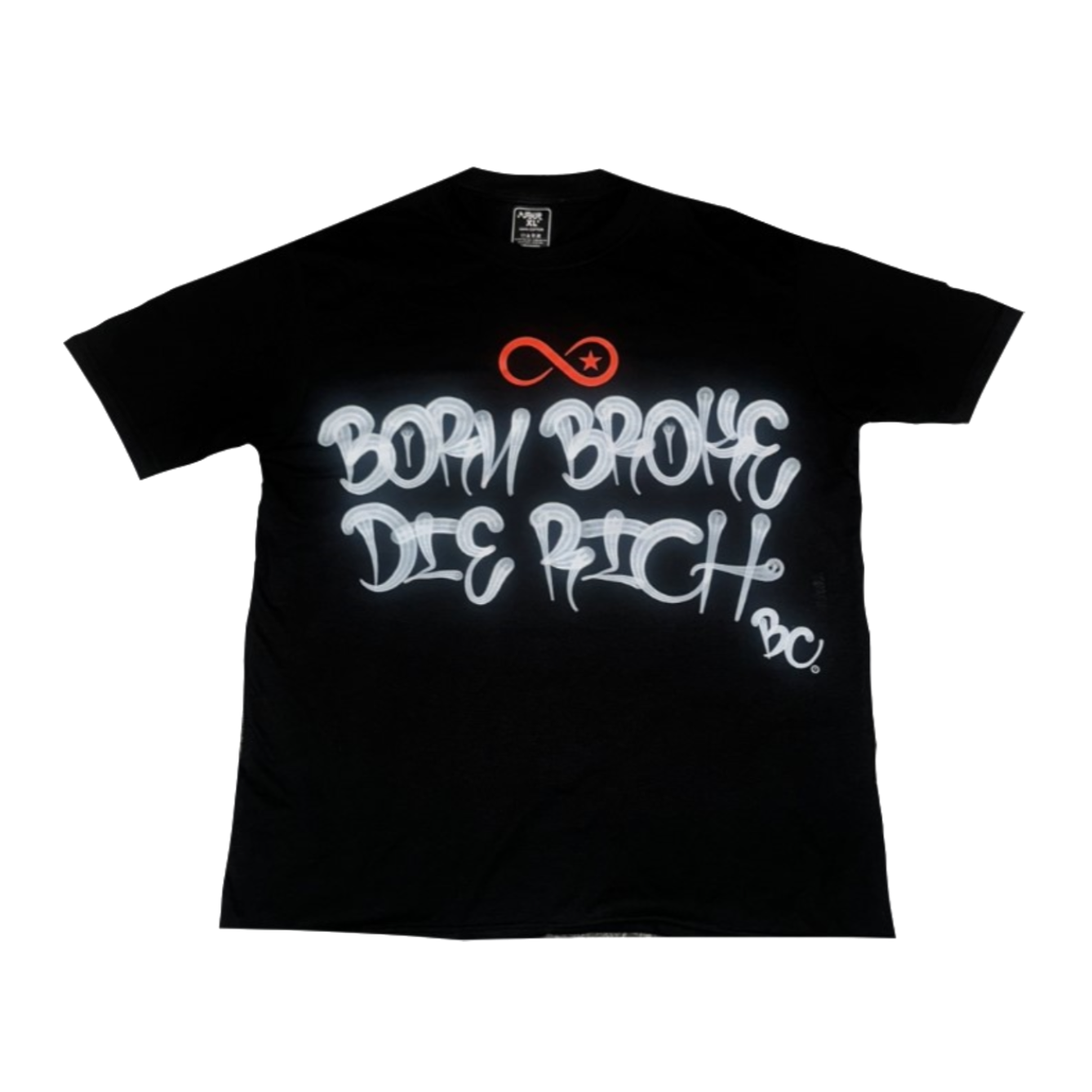 BC x R&R Black T-shirt