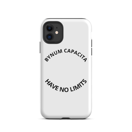 Plain White Bynum Capacita iPhone Case